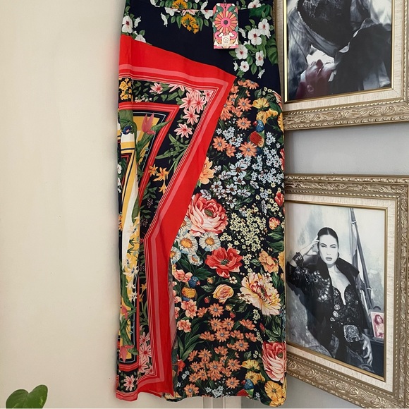ANTHROPOLOGIE Farm Rio Fiji Midi Skirt - Picture 5 of 16